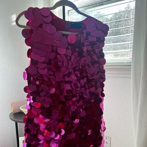 BRAND NEW pink disco party dress